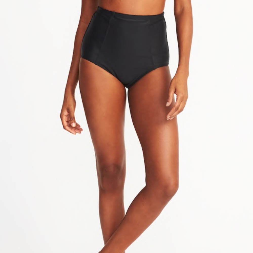 High-wasted Swimsuit Bottoms